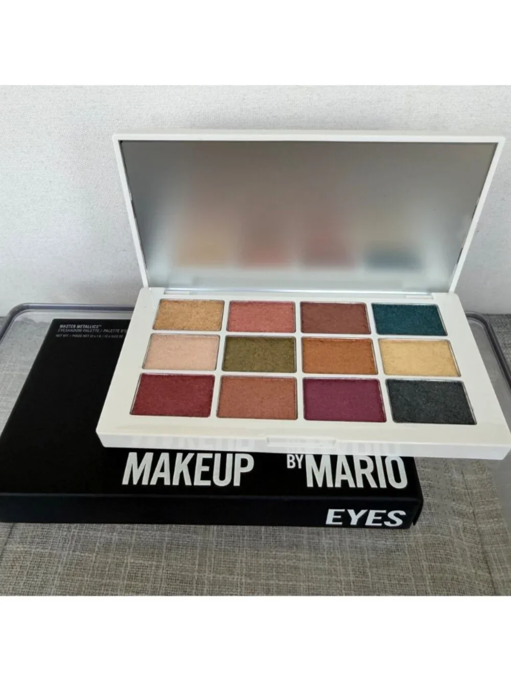 NEW MAKEUP BY MARIO MASTER METALLICS EYESHADOW PALETTE
